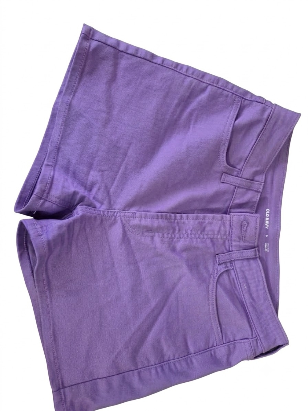 Old Navy Purple Women's Stretch Bermuda Shorts